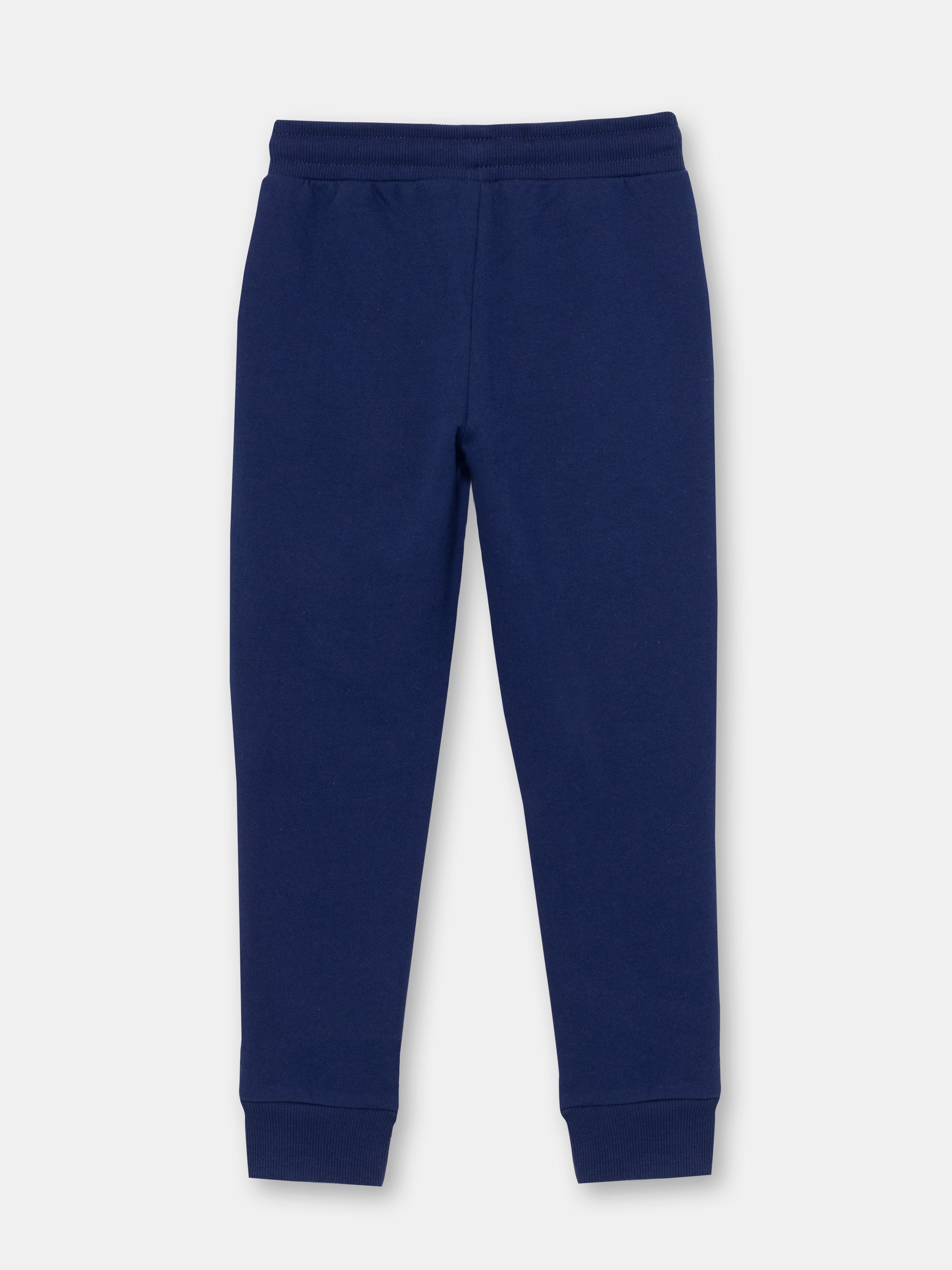 CWKG 70072-41-282 - Cherubino girls dark blue pants with sunshine embroidery - back